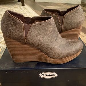 Cute platform booties